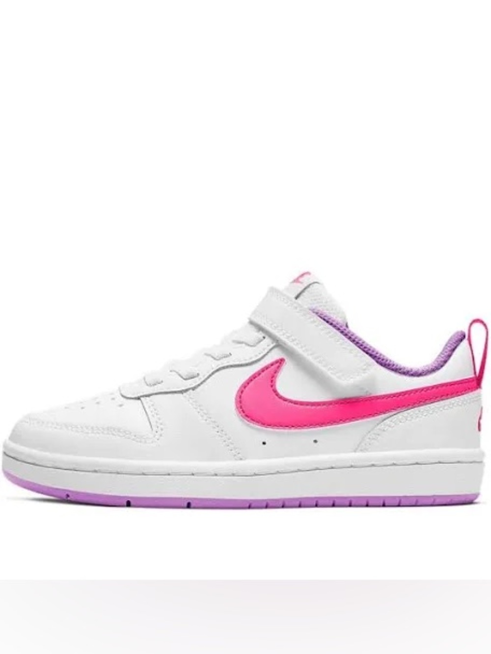 Nike pink purple - Girls Court Borough Low Sneakers Size 1